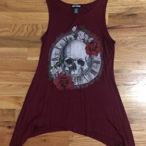 Hot Topic Tops Emo Tank Top Poshmark